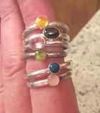 Dyed Howlite Ring